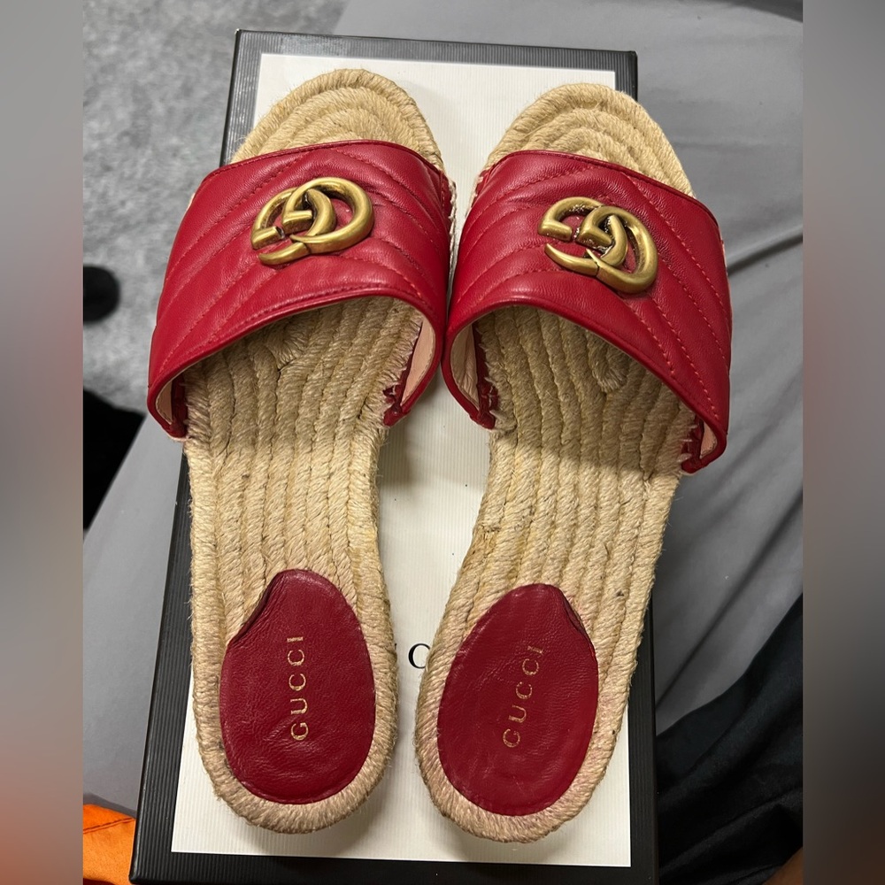Gucci GG Marmont Espadrille